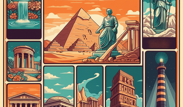 Antik Dünyanın İnsan Eliyle İnşa Edilmiş Olağanüstü 7 Harikası